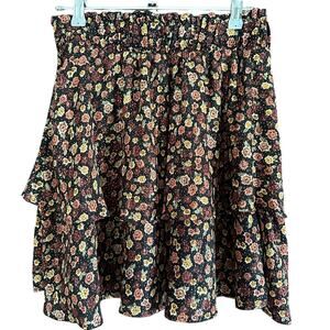 SHOW ME YOUR MUMU | Aiden Layered Ditsy Floral Skirt | Size Small